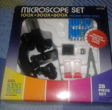 Vendo Microscopio c/guía y accesorios