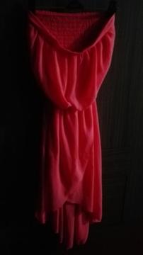 Vestido Color Coral