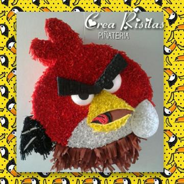 Piñata Angry Birds Pajaro Rojo