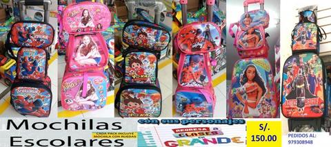 Mochila con Ruedas Tamaño Oficio