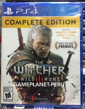 The Witcher 3 Wild Hunt Edicion Completa ps4 Nuevo Sellado Stock