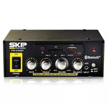 Amplificador SKP PW045bt Estereo USB/SD/BT