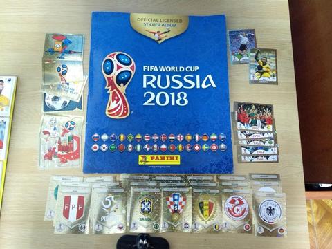 Figuras Panini Rusia 2018