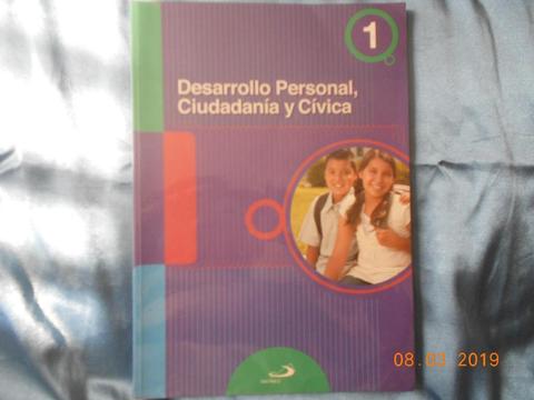 Libro Escolar Desarrollo Personal Ciudadania y Civica 1 Secundaria