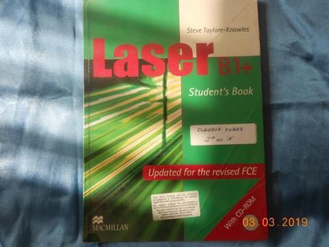 Libro Escolar Laser B1