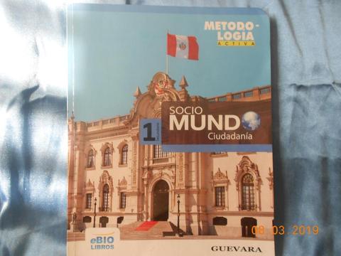 Libro Escolar Socio Mundo Ciudadania 1 Secundaria