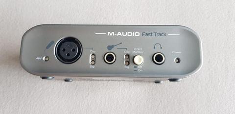 M Audio Fastrack Interfaz