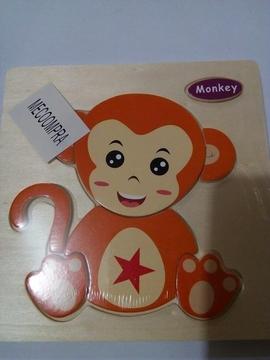 ROMPECABEZA JUGUETE DIDÁCTICO Monkey Mono