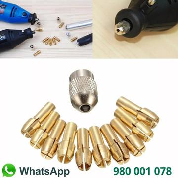 Chuck Collet Bits 10 Piezas 0,53,2mm
