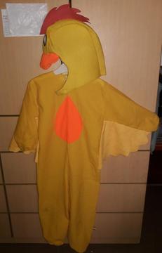 Disfraz Pato Pollo Gallo Usado 5 a 6 Año