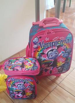 Mochila Vampirina 3 Piezas 100 Soles