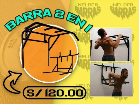 Barras para Dominadas Entrena en Casa