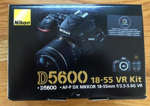 Camara Nikon D5600 24.2mp Original Nueva Sellada Oferta!