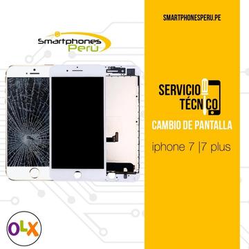 Cambio de Pantalla para iPhone 7 | 7 Plus. Smartphonesperu.pe