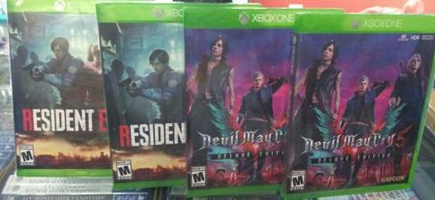Devil May Cry 5 Deluxe Edition Xbox One Nuevo y Sellado Stock