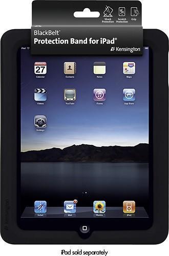 Funda silicona protectora para Ipad 2 BLACKBELT NEGRO