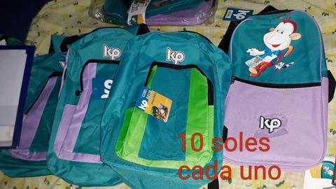 Mochilas Escolar Kp. Nuevos