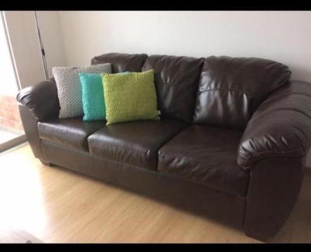 Sofa Americano Ashley 3 Cuerpos Chocolat