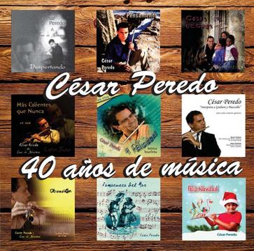 Cesar Peredo Cd 40 Años de Musica