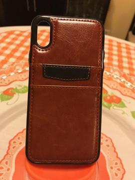 CASE IPHONE X LEATHER
