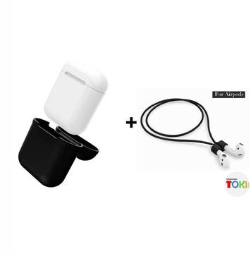 Combo Estuche Para Airpods Apple y Strap Magnetico Airpods