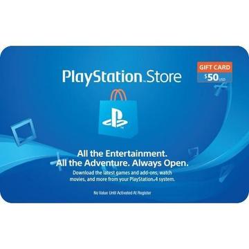 playstation giftcard 50$
