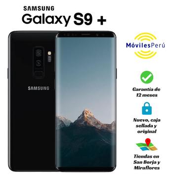 SAMSUNG S9 PLUS 256 GB NUEVO, CAJA SELLADA, GARANTÍA DE 12 MESES, TIENDAS FÍSICAS