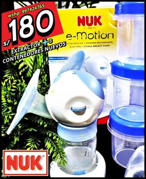EXTRACTOR AA DE LECHE N U K DIAFRAGMA NUEVO