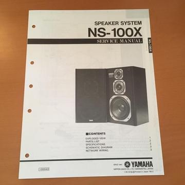 Parlantes Yamaha NS 100X