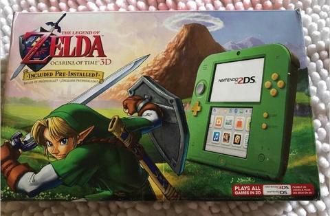 Nintendo 2Ds edicion Legend of Zelda Nuevo