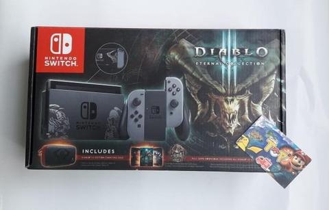 Nintendo Switch Edición Limitada Diablo III, NUEVO SELLADO, TIENDATOPMK