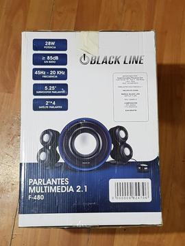 Parlante Bluetooth Blackline