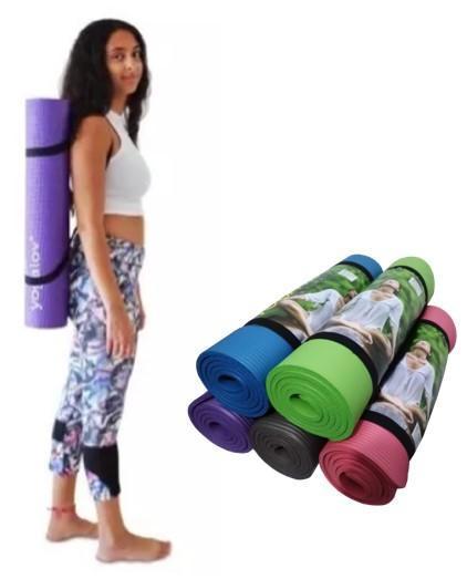 Mat Colchoneta, Yoga, Fitness, Pilates, Gimnasia 10 mm