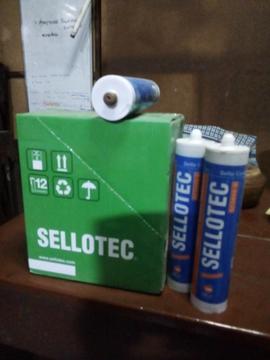 Silicona Sellotec Cafe Claro 14 Unid