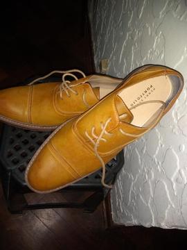 Zapatos de Cuero Original , para Hombre