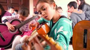 Guitarra clases para niños