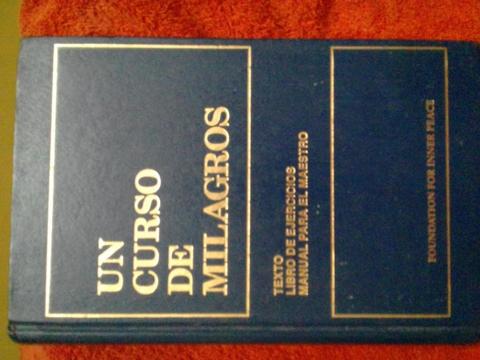 REMATO LIBRO UN CURSO DE MILAGROS TEXTO LIBROS DE EJERCICIOS MANUAL PARA EL MAESTRO