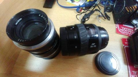 Vendo Dos Lentes para Sony Alpha