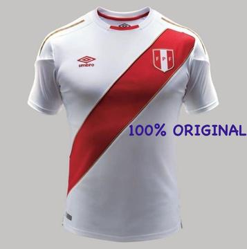 Camiseta 2018 Original Umbro Selección Peru Mundial Rusia