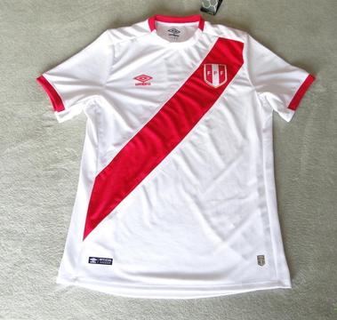 Camiseta Original Peru Histórica Oficial Tallas S M L XL Rusia 2018