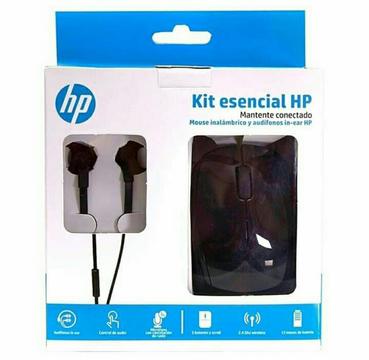 Kit Hp Mouse Inalambrico Y Auriculares