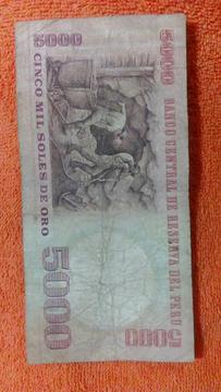 Vendo Billete Peruano