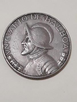 moneda VN CVARTO DE BALBOA 1979