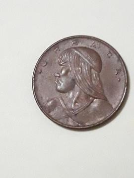 moneda urraca un centesimo 1968