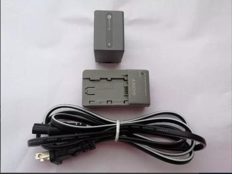 Bateria Sony Npfp 90,mas Cargador,mas Cable De Cargador