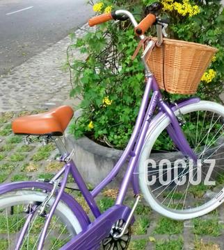 Bicicleta Vintage Dama Genuina Aro 26