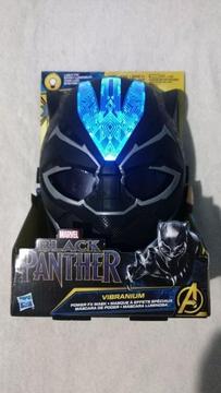 pantera Negra Máscara De Poder Vibranium Marvel