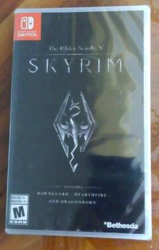 NINTENDO SWITCH, SKYRIM NUEVO SELLADO, NINTENDO, TIENDATOPMK