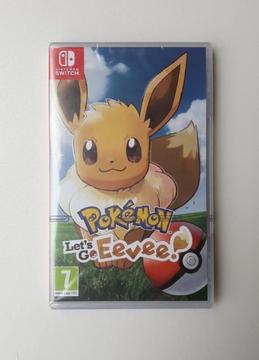 NINTENDO SWITCH, POKEMON LETS GO EEVEE, NUEVO SELLADO, TIENDATOPMK