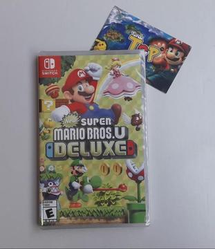 NINTENDO SWITCH, MARIO U DELUXE , NUEVO SELLADO, TIENDATOPMK